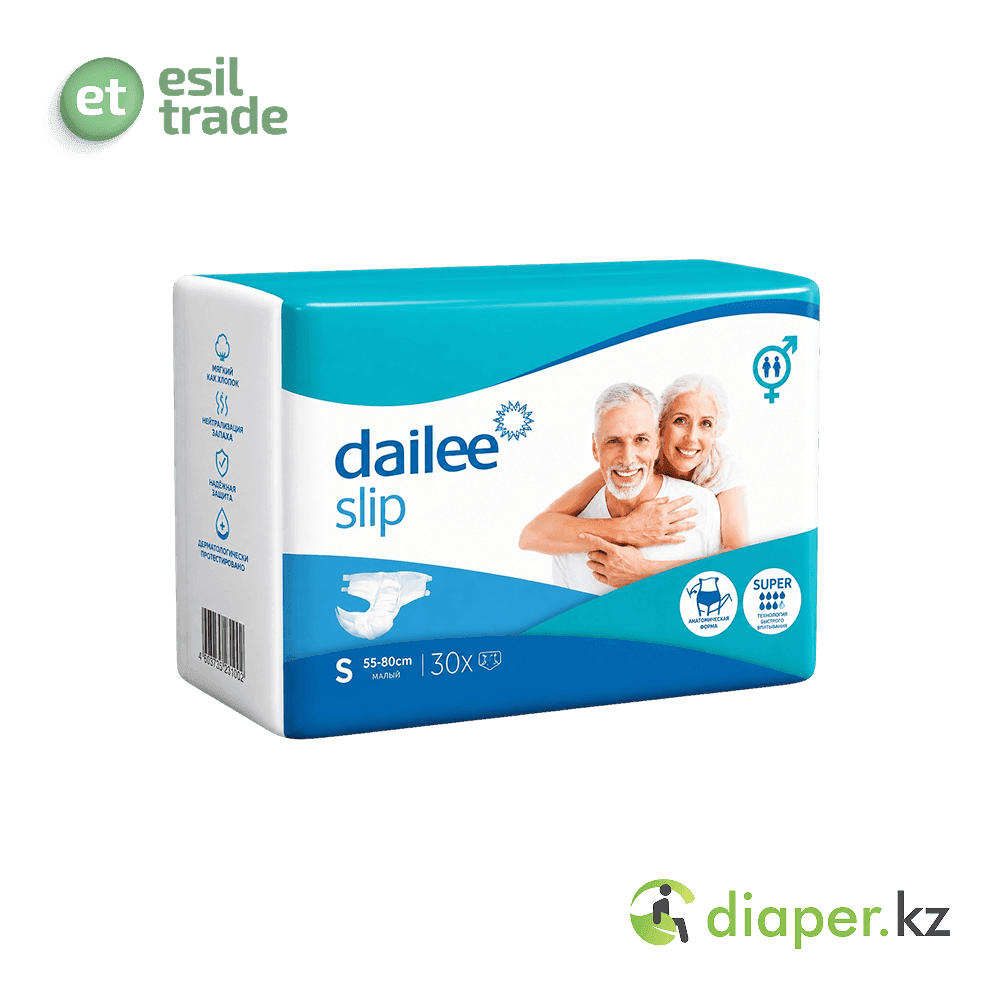 Подгузники для взрослых Dailee Super Small 55-80 см 30 шт