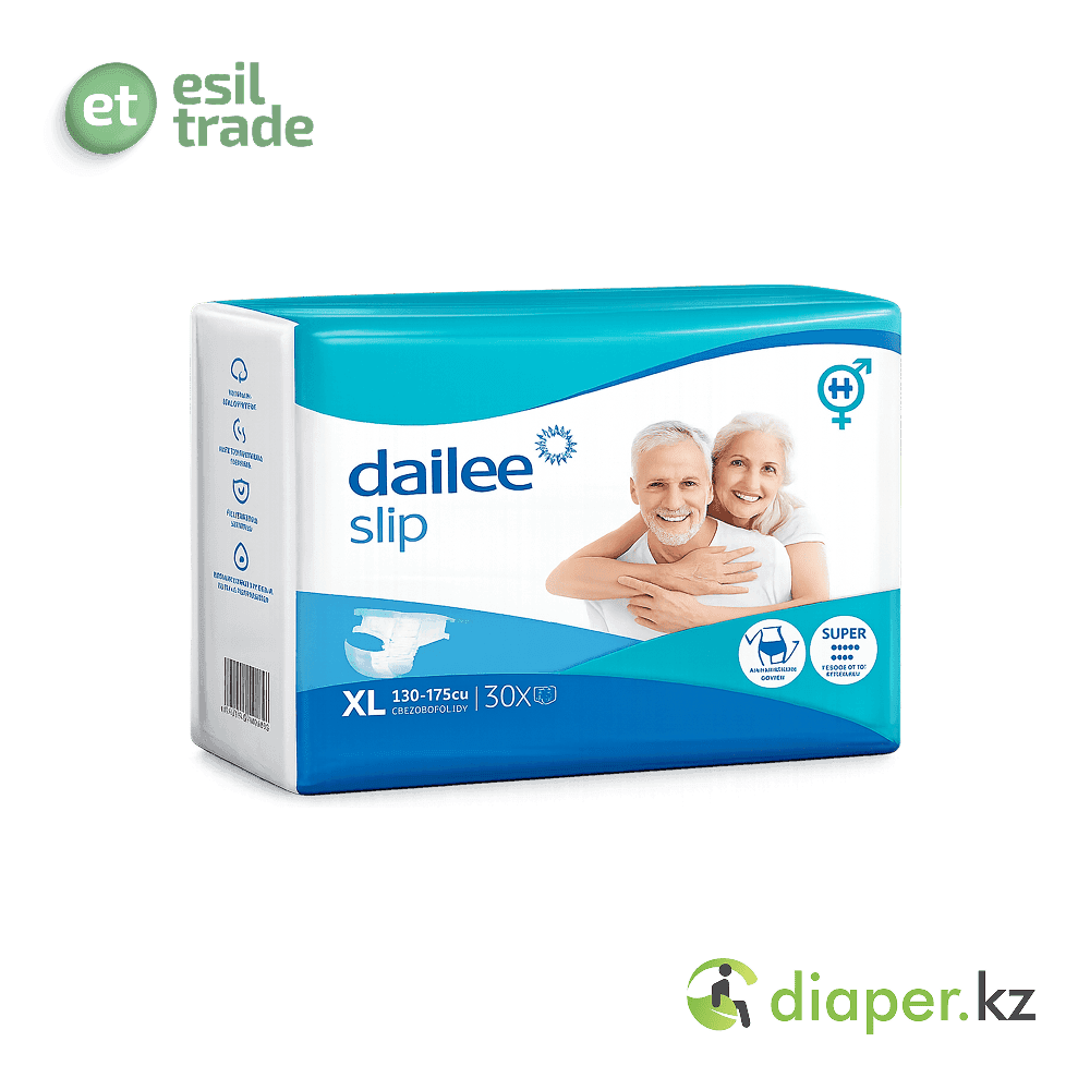 Подгузники для взрослых Dailee Super Х-Large 130-175 см 30 шт
